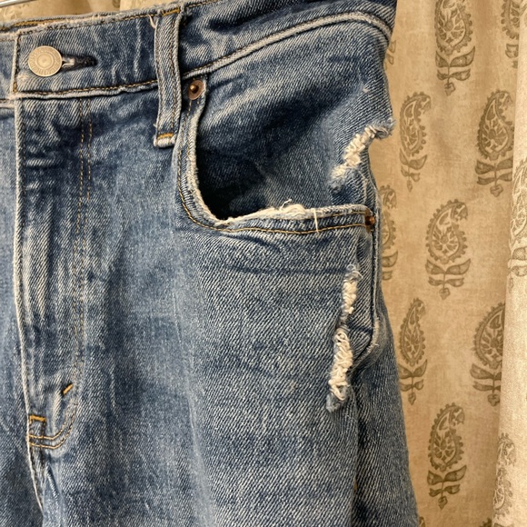 Abercrombie and fitch destressed 90s style straight curve love - Picture 5 of 6